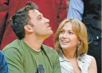  ??  ?? La ex pareja, apodada por la prensa como Bennifer, comenzó a salir en 2002, después de conocerse en el set de la película Gigli.