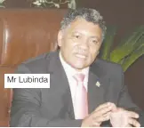  ?? ?? Mr Lubinda