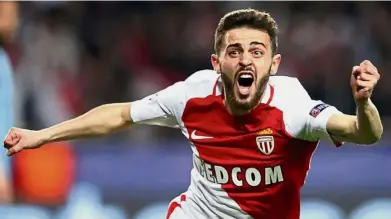  ?? AFP ?? Done deal: Monaco playmaker Bernardo Silva joined Pep Guardiola’s Manchester City for £43mil. —