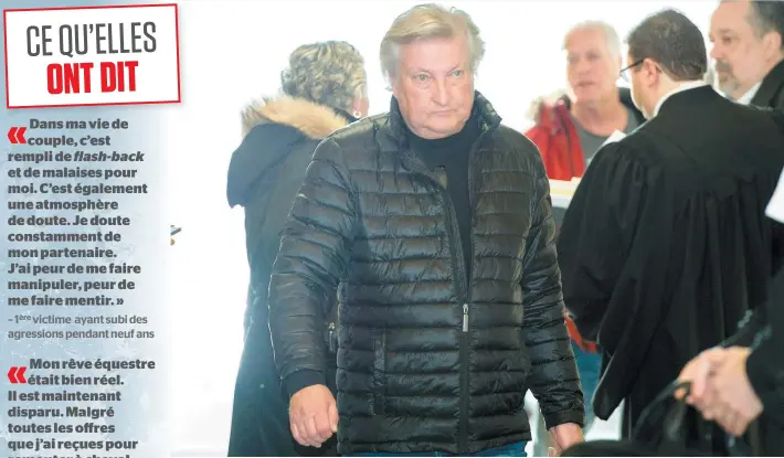  ?? PHOTO MARTIN ALARIE ?? Mario Roy, 64 ans, est arrivé hier au palais de justice de Saint-Jérôme avec son sac d’effets personnels, qu’il tient dans sa main gauche.