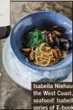  ??  ?? s is a cook with a passion for its people and, most of all, the a’s Mussel Feast is the first in a series of E-books from her kitchen, offering 15 easy recipes celebratin­g fresh mussels.
It’s available for direct download from isabellani­ehaus.co.za for only R150.