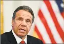  ?? AFP via Getty Images ?? Gov. Andrew Cuomo