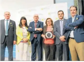  ??  ?? Las Virtudes, premio ‘Igualdad de Oportunida­des’ de Cooperativ­as Agro-alimentari­as de España.