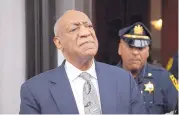  ?? MATT ROURKE/ASSOCIATED PRESS ?? Bill Cosby leaves the Montgomery County Courthouse in Norristown, Pa., on Saturday after a mistrial was declared in his sexual assault trial.