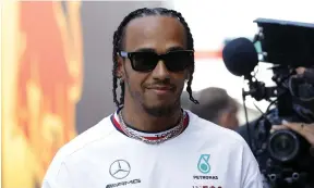  ?? Reuters ?? Mercedes driver Lewis Hamilton in Monte Carlo on Thursday ahead of the Monaco Grand Prix