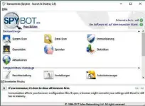  ??  ?? Spybot – Search and Destroy ist eines der umfangreic­hsten Antispywar­e-Werkzeuge.