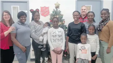  ?? SUPPLIED ?? Bernadette Diamond is celebratin­g with pure joy after having been reunited with her children. Without the help of The Salvation Army, Diamond says she would not have been able to get back on her feet.