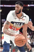  ?? STEVE DYKES/USA TODAY SPORTS ?? Pelicans forward Anthony Davis is the latest example of a high-profile player requesting a trade.