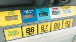  ?? JERRY DAVICH/POST-TRIBUNE ?? There’s something about the high price of gasoline that fuels our anger toward elected officials, Jerry Davich writes.