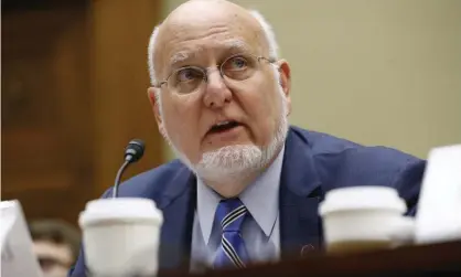  ??  ?? A vague answer from Robert Redfield, director of the US Centers for Disease Control and Prevention, at a US congressio­nal hearing is fuelling the conspiracy theory. Photograph: Patrick Semansky/AP