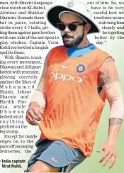  ?? AFP ?? India captain Virat Kohli.