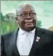  ??  ?? Nana Akufo-Addo, Ghanaian president