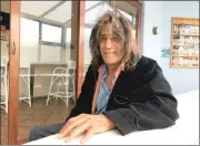  ??  ?? SOUL FOOD: Riaan Burger, who has spent most of his life homeless, says music has sustained him.