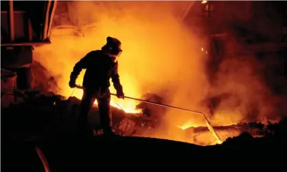  ?? Photograph: Jeff Morgan 06/Alamy ?? A UK steel industry representa­tive said higher carbon prices would deter investment.