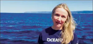  ?? CP PHOTO ?? Alexandra Cousteau, an environmen­talist and filmmaker, is senior adviser to Oceana Canada,