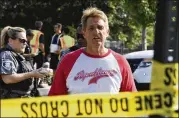  ?? KEVIN S. VINEYS / ASSOCIATED PRESS ?? Sen. Jeff Flake, R-Ariz., said he came to the aid of wounded colleague Steve Scalise when the shooting stopped and used the majority whip’s phone to call Scalise’s wife Thursday.