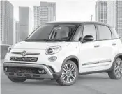  ?? FIAT CHRYSLER ?? The 2020 Fiat 500L Trekking