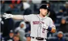  ?? Photograph: Noah K Murray/USA Today Sports ?? Alex Bregman has been an All-Star twice in three seasons.