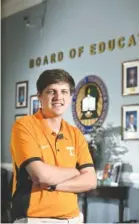  ?? STAFF PHOTOS BY TIM BARBER ?? Tucker McClendon is the new Hamilton County school board member for District 8.