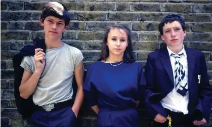  ?? ?? ‘It wouldn’t be Grange Hill without the Grange Hillers’ … Tim Polley as Steven Banks, Melissa Wilks as Jackie Wright and Lee MacDonald as Samuel 'Zammo' McGuire in series eight of Grange Hill. Photograph: BBC/PA