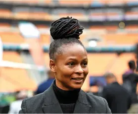  ?? / Gallo Images ?? Former Banyana Banyana captain Amanda Dlamini has resigned from her position at Safa.