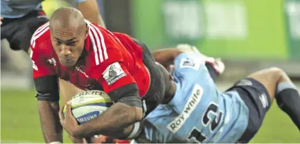  ?? Photo: Crusaders ?? Burly Flying Fijians winger Nemani Nadolo who also plays for Leicester Tigers. Like Reece and Mataele, he also played for Crusaders in the Super Rugby competitio­n.