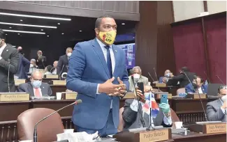  ?? KELVIN MOTA ?? El proyecto fue aprobado en primera lectura en la Cámara de Diputados.