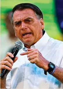  ?? ?? Jair Bolsonaro, presidente de Brasil.