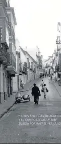  ?? ?? Calle Real, hacia 1955.