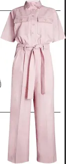  ??  ?? Jumpsuit, £145, Kitri at selfridges.com