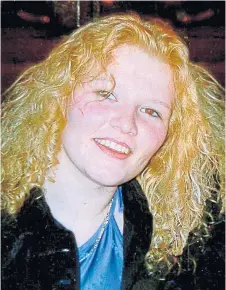 ?? ?? Naked Emma Caldwell was found strangled in 2005.