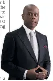  ??  ?? Below: African Banker of the Year, Access Bank CEO Herbert Wigwe.