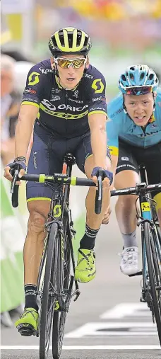  ?? Foto: Getty ?? Byl blízko pódiu Páté místo Romana Kreuzigera v sobotní, 8. etapě do Station des Rousses bylo zatím nejlepším výsledkem tří českých cyklistů na letošní Tour de France.