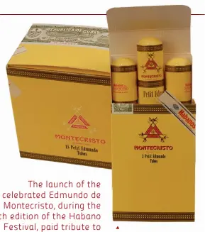  ??  ?? PETIT EDMUNDO, DE MONTECRIST­O