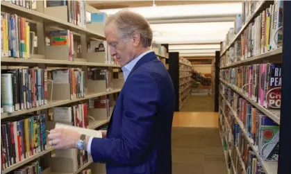  ?? ?? Nate Coulter, executive director of the Central Arkansas Library System said the law would be ‘totally impractica­l to enforce.’ Photograph: Katie Adkins/AP