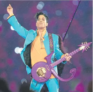  ?? Picture: AP. ?? The drug that killed Prince, fentanyl, was counterfei­t.