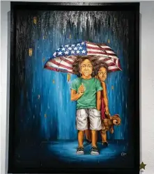  ??  ?? “Let Freedom Reign (2020” by La’Toya Smith is among the exhibition’s award-winning entries.