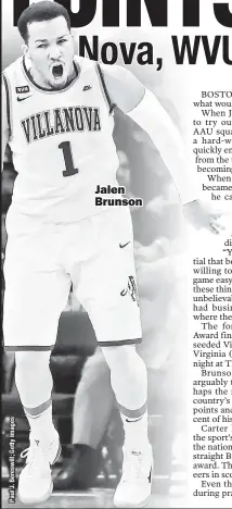  ??  ?? Jalen Brunson