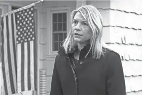  ?? SHOWTIME ?? Claire Danes appears in a scene from “Homeland.”