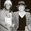  ?? AP FILE ?? LEFT: Then: Chuck Barris, host of “The Gong Show,” and Robin Altman in New York in 1980.