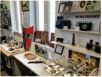  ?? ©LPB ?? Le musée présente une vaste collection d’objets anciens qui permettent de remonter dans l’histoire de Fontenay-Trésigny.