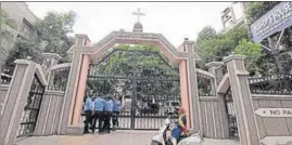  ?? HT FILE ?? The bishop’s house at Sacred Heart Catholic Church in Civil Lines area in Jalandhar.