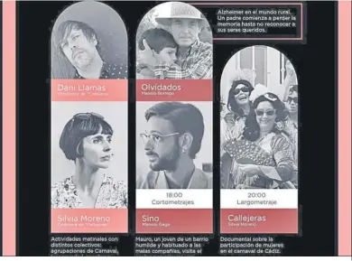  ?? ?? Uno de los carteles de la cita, que arrancará este jueves en el teatro Olivares Veas, en Arcos.