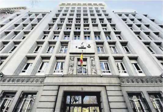  ?? Europa Press ?? Sede central del Instituto de Crédito Oficial (ICO) en Madrid.