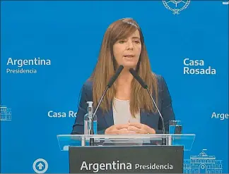  ?? CEDOC ?? CERRUTI. ¿Nos dejará Gabriela putear en el mes del Mundial, cuando somos todos argentinos?