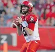  ?? SEAN KILPATRICK/THE CANADIAN PRESS ?? QB Bo Levi Mitchell will be looking to get the Stamps back on track as the defending Grey Cup champs are off to a slow start.