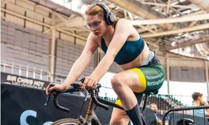  ?? ?? Emily Bridges will be unable to compete in women’s races until 2023 as a result of the new UCI regulation­s. Photograph: No credit
