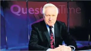  ??  ?? David Dimbleby