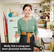  ??  ?? Molly Yeh is terug met meer plaasstyl-kookkuns.