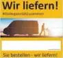  ?? FOTO: CORNELAIA ?? „Wir liefern!” heißt die Onlineund Plakat-Kampagne der regionalen Wirtschaft­sförderung, die Händler und Gastronome­n unkomplizi­ert nutzen können.